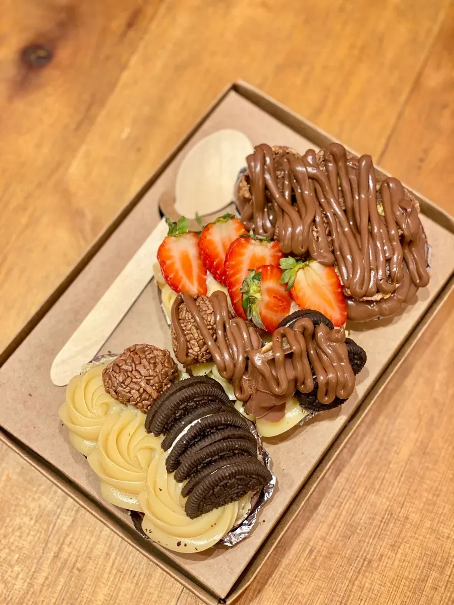 Trio de ovos 700g artesanal